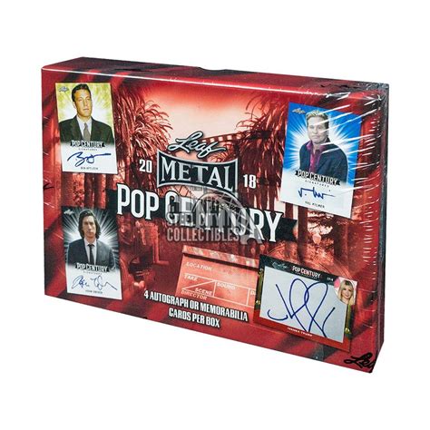 2018 Leaf Metal Pop Century Hobby Box 